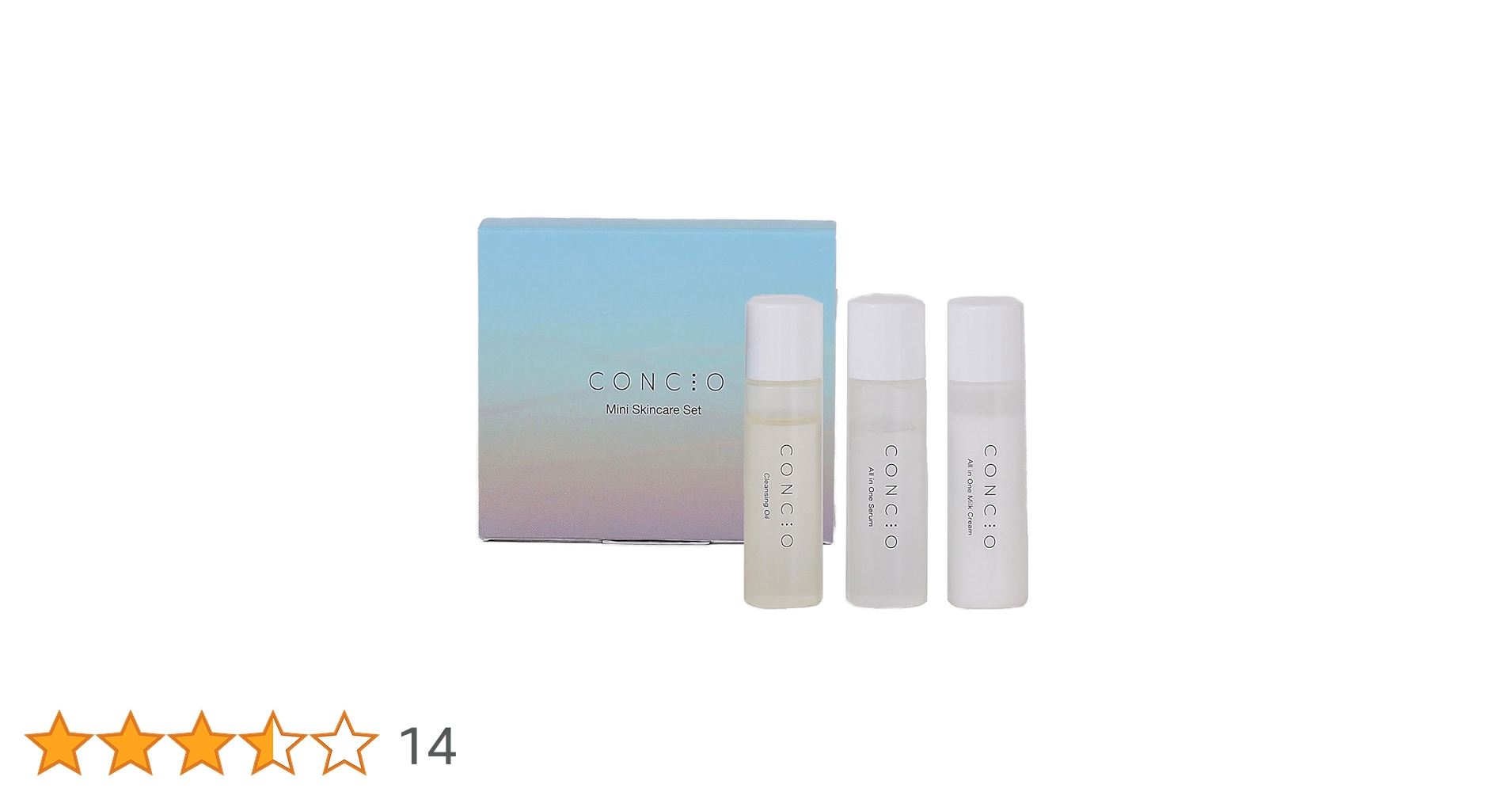 Amazon.co.jp: CONCIO ミニスキンケアセット 敏感肌のために2500成分を